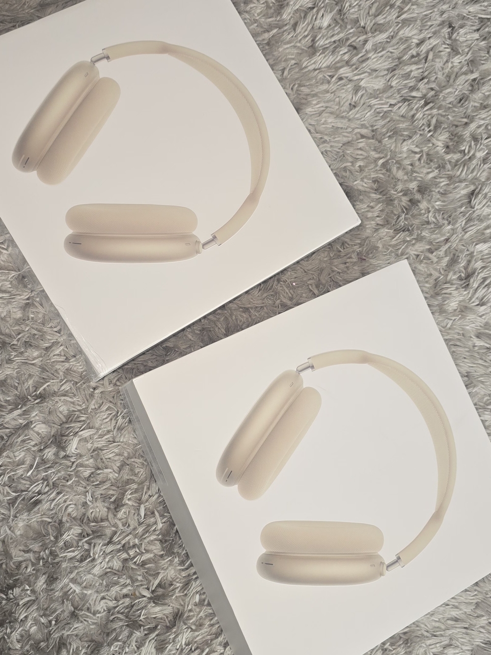 Beige Wireless Over-Ear Headphones - Premium Noise Isolation
